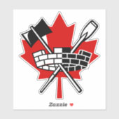 Vancouver Canada laptop sticker (Blatt)