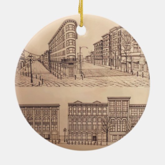 Vancouver Canada Maggiore Keramikornament (Hinten)