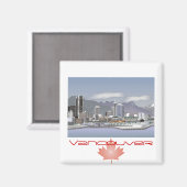 Vancouver Canada Magnet (Vorderseite/Rückseite)