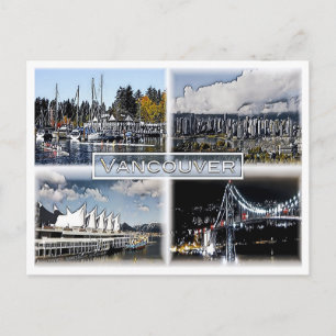 Vancouver - Canada - Mosaic - Postkarte