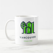 Vancouver Canada Nachhaltig Green City Kaffeetasse (Links)