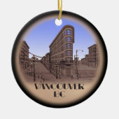 Vancouver Canada Ornament Custom Vancouver Geschen (Vorne)