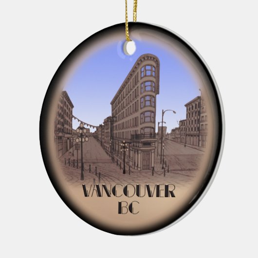 Vancouver Canada Ornament Custom Vancouver Geschen (Links)