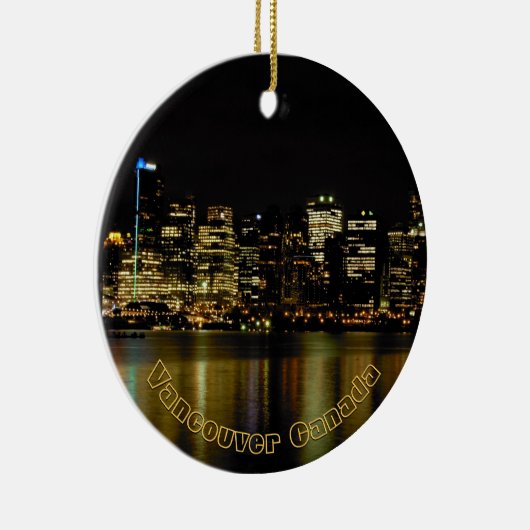 Vancouver Canada Ornament Custom Vancouver Geschen (Rechts)