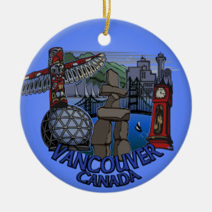Vancouver Canada Ornament Personalisiert Souvenirs