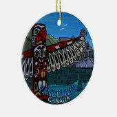 Vancouver Canada Ornament Personized Vancouver (Rechts)