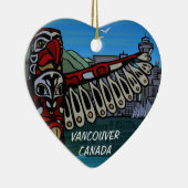 Vancouver Canada Ornament Personized Vancouver (Rechts)