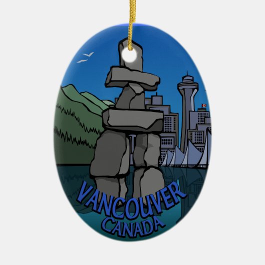 Vancouver Canada Ornament Souvenir Dekoration (Vorne)