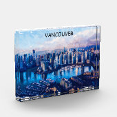 Vancouver Canada Panorama View Fotoblock (Links)