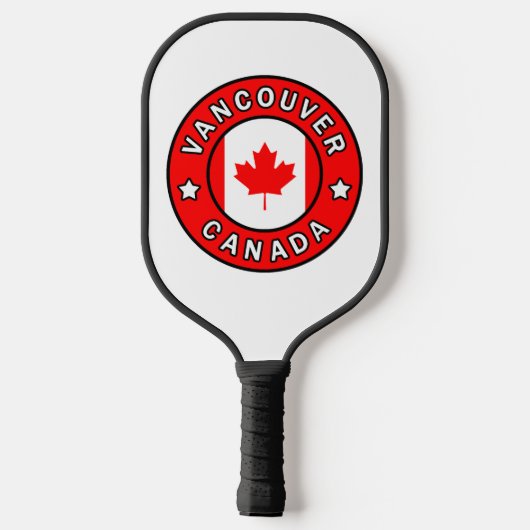 Vancouver Canada Pickleball Schläger (Rückseite)