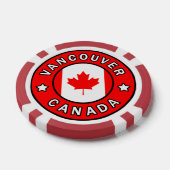 Vancouver Canada Pokerchips (Einzeln)