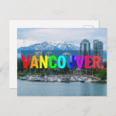 Vancouver canada postkarte (Vorne/Hinten)