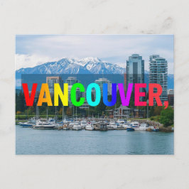 Vancouver canada postkarte