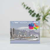 Vancouver Canada Postkarte (Stehend Vorderseite)