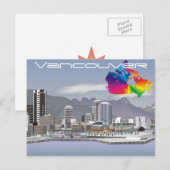 Vancouver Canada Postkarte (Vorne/Hinten)