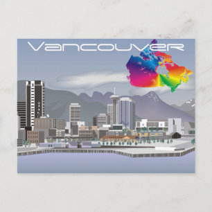 Vancouver Canada Postkarte