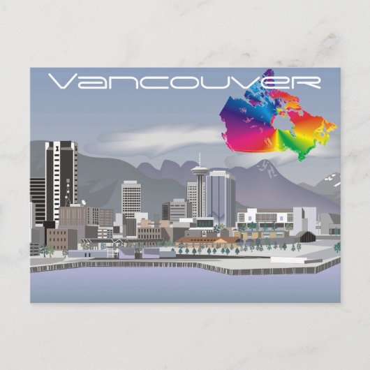 Vancouver Canada Postkarte (Vorderseite)