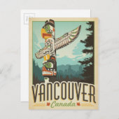 Vancouver, Canada Postkarte (Vorne/Hinten)