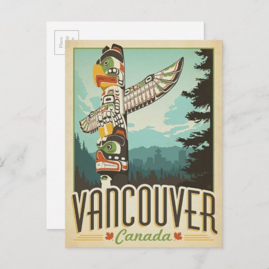 Vancouver, Canada Postkarte (Vorne/Hinten)