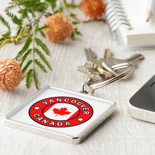 Vancouver Canada Schlüsselanhänger (Seite)