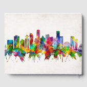 Vancouver Canada Skyline Gästebuch (Rückseite)