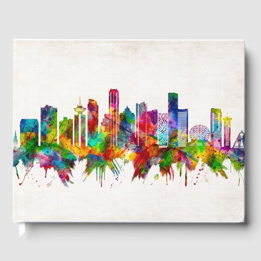 Vancouver Canada Skyline Gästebuch (Vorderseite)