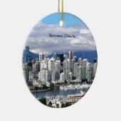 Vancouver Canada Skyline Keramikornament (Rechts)