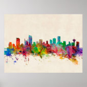 Vancouver Canada Skyline Poster (Vorne)
