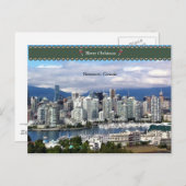 Vancouver Canada Skyline Postkarte (Vorne/Hinten)