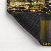 Vancouver Canada Souvenir Mouse Pad City Lights Mousepad (Ecke)