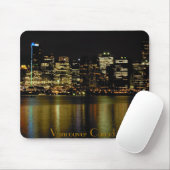 Vancouver Canada Souvenir Mouse Pad City Lights Mousepad (Mit Mouse)
