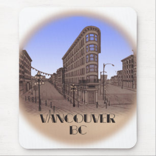 Vancouver Canada Souvenir Mouse Pad Gastown Gesche Mousepad