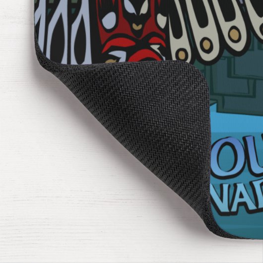 Vancouver Canada Souvenir Mouse Pad Totem Pole Art Mousepad (Ecke)