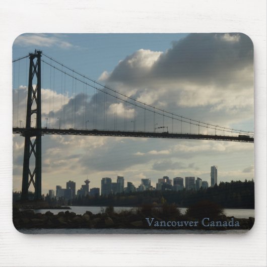 Vancouver Canada Souvenir Mouse Pad Vancouver Gesc Mousepad (Vorne)