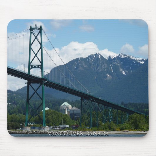 Vancouver Canada Souvenir Mouse Pad Vancouver Gesc Mousepad (Vorne)