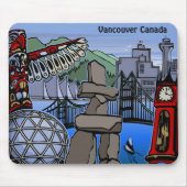 Vancouver Canada Souvenir Mousepad Vancouver Gesch (Vorne)