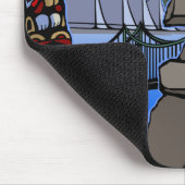 Vancouver Canada Souvenir Mousepad Vancouver Gesch (Ecke)