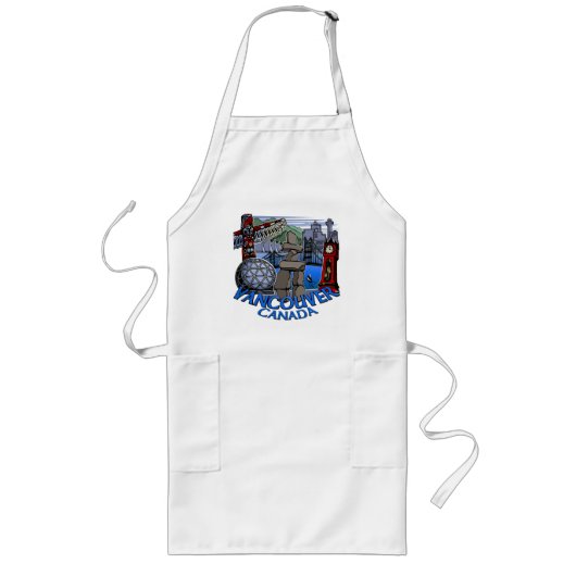 Vancouver Canada Souvenir Schürze & Cooking Gesche (Vorne)
