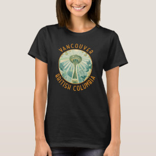 Vancouver Canada Space Needle Retro gestört T-Shirt