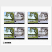 Vancouver Canada Sticker Vancouver Landschaftsgesc (Blatt)