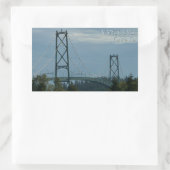 Vancouver Canada Stickers Lions Gate Souvenirs (Tasche)