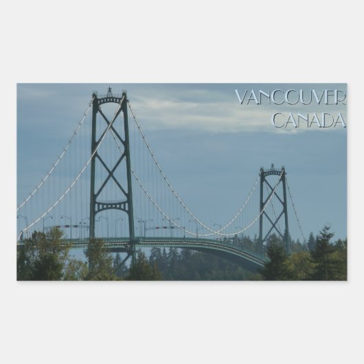 Vancouver Canada Stickers Lions Gate Souvenirs (Vorderseite)