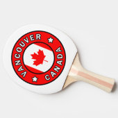 Vancouver Canada Tischtennis Schläger (Seitenansicht)