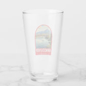 Vancouver Canada Travel Art Vintag Glas (Rückseite)