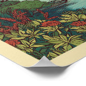 Vancouver Canada Travel Art Vintag Poster (Ecke)