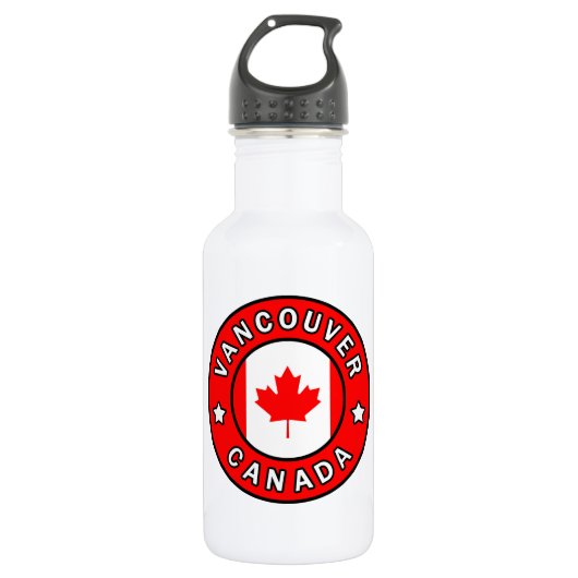 Vancouver Canada Trinkflasche (Vorderseite)