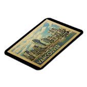 Vancouver Canada Vintage Travel Magnet (Linke Seite)