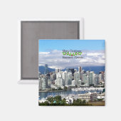 Vancouver Canada Weihnachten Magnet (Vorderseite/Rückseite)