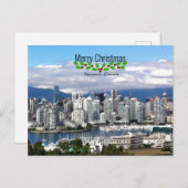 Vancouver Canada Weihnachten Postkarte (Vorne/Hinten)
