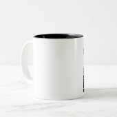 Vancouver Canada Zweifarbige Tasse (Vorderseite Links)